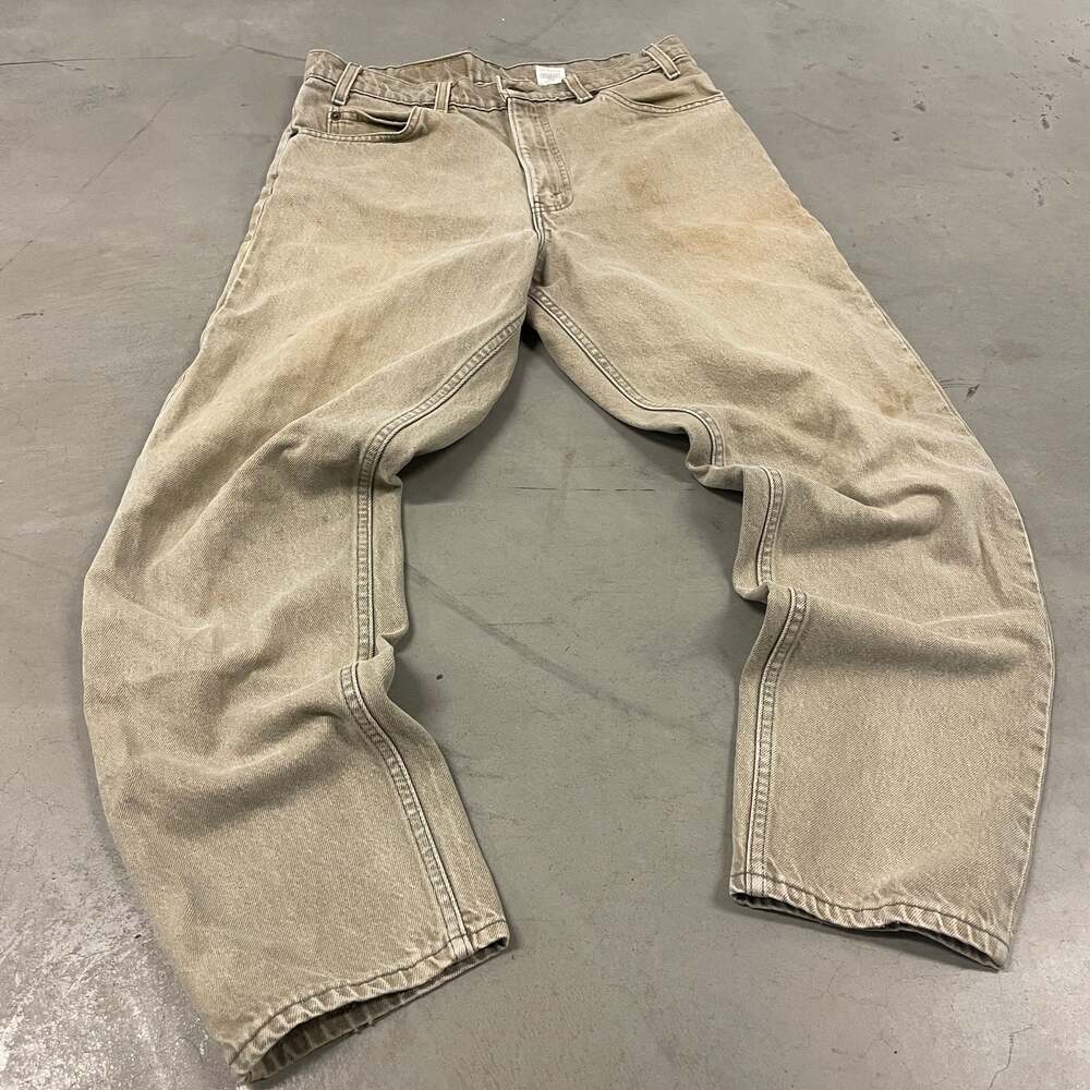 Vintage 90s orange tab baggy Levi’s jeans 32x29